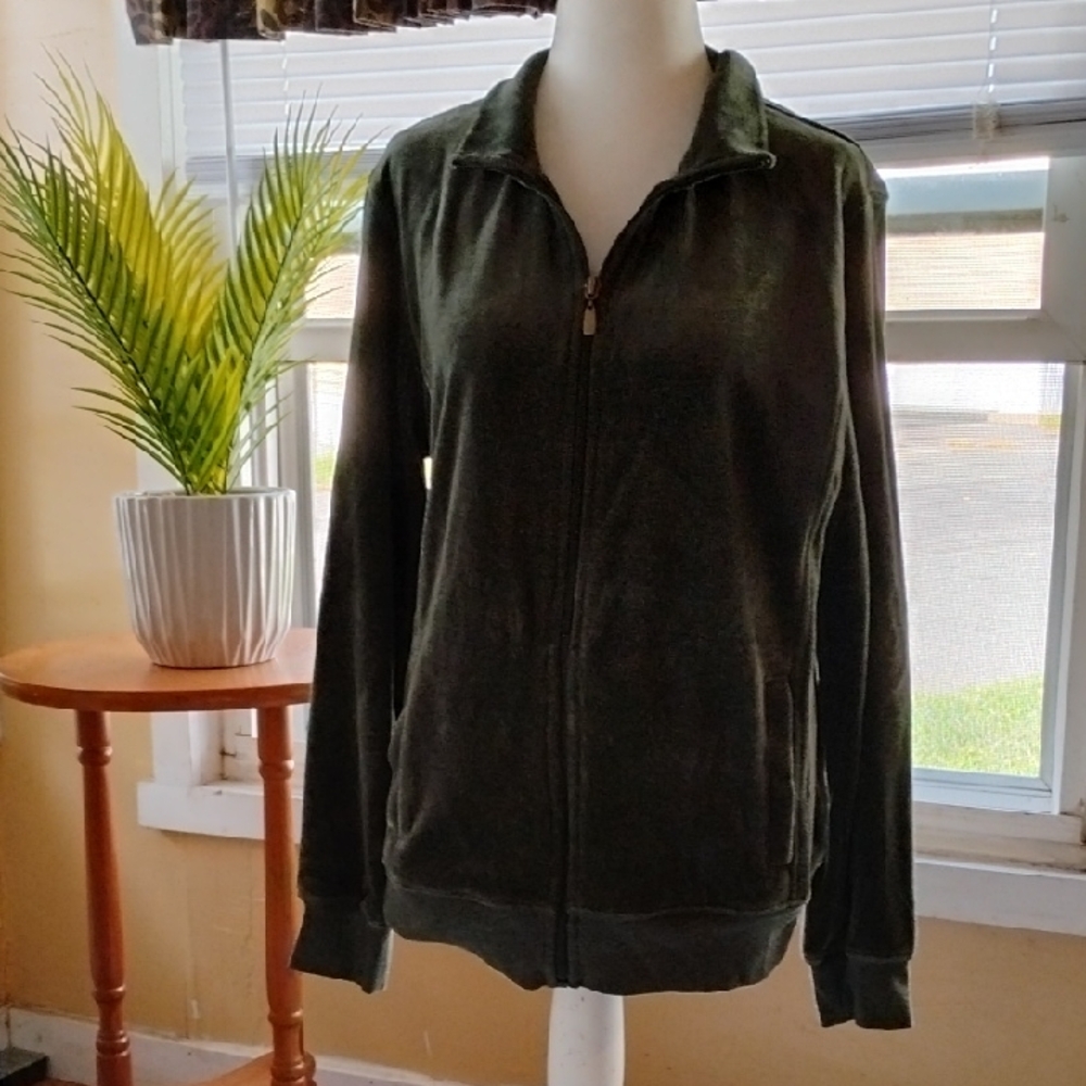 EUC WOMEN'S ZIP UP LIGHT JACKET